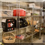 F59. Metal shelving. 